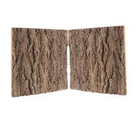 Happyyami 2pièces Arrière-Plan Liège Naturel pour Terrariums Et Aquariums Décoration Écorce Arbre pour De Reptiles Et Mur Végétal pour Aquariums