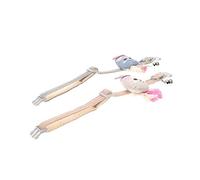 Happyyami 2pièces Collier pour Chiens Réglable Carotte avec Clochette pour Chiens Et Chats Confort Et Sécurité Au Quotidien