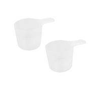 Happyyami 2pièces Cuillères Doseuses pour Nourriture Animaux Spoons pour Chiens Et Blanc