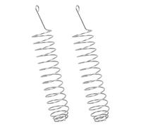 Happyyami 2pièces Distributeur De Nourriture pour Oiseaux Et Écureuils Acier Inoxydable De Dispositifs De Nourriture pour Animaux pour Jardin Et Extérieure