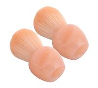 Happyyami 2pièces Pinceau à Poussière Pour Et Maquillage Set De Mini Brosse Douce Pour Application De Et Blush Outil De Nettoyage Pratique Pour Manucure Et