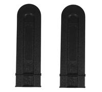Happyyami 2pièces Protection Housse Guide Plaque Tronçonneuse Noire Étui Résistant Barres Guide pour Sécurité Chaîne Et Transport Pratique