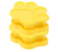 Happyyami 2pièces Support De Tapis De Toilette pour Chiens Lot de Fixation Magnétique Et Adhésive Pratique pour Prévenir Les Éclaboussures Et Protéger Les Murs Design Amusant avec De