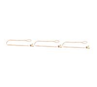 Happyyami 3 Pièces Laisse pour Animaux Reptile Lézard Tirant Reptichip Hamster Tortue Tirant La Corde Tortue Lézard Laisse Kit De Laisse D'Oiseau Reptiles Laisse D'Entraînement pour Oiseaux