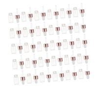 Happyyami 30 Pièces Lot de Flacons Pipette Verre Transparent pour Huiles Essentielles Distribution Précise de Gouttes pour Cosmétiques et Diy