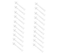Happyyami 30Pièces Nasal Jetable Applicateurs de Cire à Nasal Outils Pratiques pour Épilation Nez Faciles à Utiliser et Sûrs
