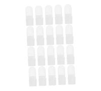 Happyyami 30Pièces Vernis à Ongles pour Évitez Rayures et Accidents Accessoires Pratiques pour Art Ongles Faciles à Utiliser
