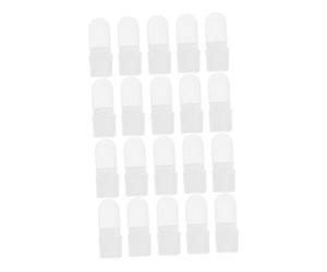 Happyyami 30Pièces Vernis à Ongles pour Évitez Rayures et Accidents Accessoires Pratiques pour Art Ongles Faciles à Utiliser