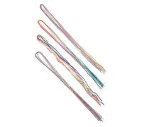 Happyyami 36pièces Corde à Cheveux Pour Tresses Accessoires De Coiffure Fils à De Style Parfait Pour Âges