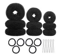 Happyyami 3ensembles Outil De Coiffure Pour Chignons Et Tressage Kit De Épingles u Avec Accessoires Et Élastiques