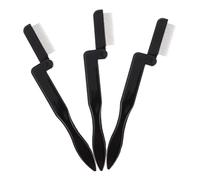 Happyyami 3pièces Brosse à Pliable Peigne à Et Sourcils Outil De Maquillage Portable Pour Séparation Et Réparation