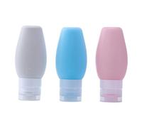 Happyyami 3pièces Flacons De Voyage Rechargeables Lot De Contenant Produits De Toilette Shampoing Lotion Accessoires Voyage Portable Pour Cosmétique Aérien