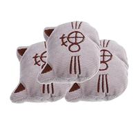 Happyyami 3Pièces Peluche pour Intérieur Stimule Instinct de Chasse Favorise Exercice