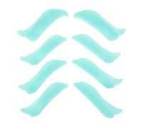 Happyyami 4 Paires Patch cils chaud ruban kit de permanente pour rehaussement de cils outil de séparateur de cils outils pour faux cils fournitures Gel de silice Green