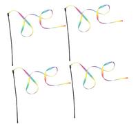 Happyyami 4 Pièces De Ficelle Chat interactif Panier de Jouets pour Chat Interactive Cat Toy pour Accessoires de pour s d'intérieur de de Plastique