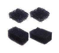 Happyyami 4 pièces Éponge de Maquillage Halloween Éponge de Scar pour Spéciaux Outils de Maquillage Noir pour Halloween et