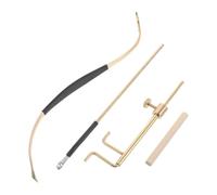 Happyyami 4 Pièces Outil de Pose D’âme de Violon, Outil de Réglage du Violon, Métal Bois Plastique, Compact, Léger, Réglage Précis, pour Luthier et Musiciens Amateurs, Réparation
