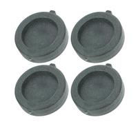 Happyyami 4 Pièces Roue à Eau Extérieure pour Fontaine de Jardin en Plastique Noir, Résistante aux Intempéries et Solide, Accessoire pour Fontaine Décorative de Patio