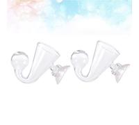 Happyyami 4 Pièces Vérificateur De Verre Conditionneur Vérificateur De Co2 Essai Boîte Diffuseur Co2 Indicateur Co2 Trousse Compteur De Co2 Robinet Diffuseur De Co2 pour Aquarium Mangeoire