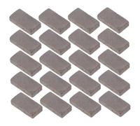 Happyyami 40 Pièces Mini-Briques Blocs De Construction Miniatures Figurine De Briques Miniatures Accessoires De Maison De Poupée Miniature Modèles De Briques Argile Rouge Cuite Dark Grey