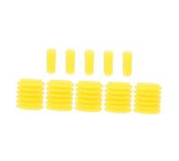 Happyyami 5 Pièces La Cartouche Filtrante Filtrants pour Bassin Fourniture D'aquarium Accessoires pour Aquarium Betta Filtre De Bassin Accessoires De Poisson Betta Éponge Yellow