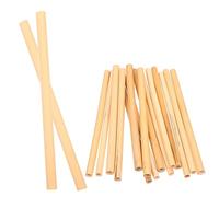 Happyyami 50pièces Tubes Naturels pour Abeilles Inserts pour Ruche Habitat Confortable pour Pollinisateurs Dimensions