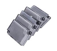 Happyyami 5pièces Panneau Rétroréfléchissant Réflecteur De Capteur à Faisceau Polarisé Composant De Capteur Rétroréfléchissant Accessoire Photoélectrique Carré Réflecteur pour