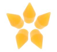 Happyyami 5pièces Sélecteur De Pour Ongles Tête De Cire Pour Ramassage De Stylo à Points Outils De Décoration Ongles Têtes De Remplacement Pour Applicateur De Cire