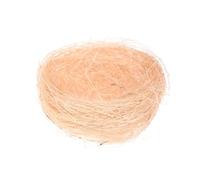 Happyyami 6 Pièces modèle de nid de Poule foins nid d'hirondelle Artificiel en Bonbons de Coq décoration de pâques Easter Decoration décor de poulailler décor de nid de Poule