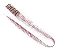 Happyyami 6pièces Extensions De Cheveux Tinsel Colorées Avec Clips Accessoires Éblouissants Pour Coiffure Et Cosplay