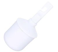 Happyyami Accessoire pour Canne D'aveugle en Caoutchouc Blanc, Coussinets de Rechange pour Béquilles Offrant Stabilité et Confort pour Usage Extérieur