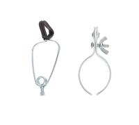 Happyyami Adaptateur d'Abat-Jour pour Lampe à Pince Reptiles, Support Noir Compatible Abat-Jours 5,5 et 8,5 Pouces, pour Éclairage Intérieur Terrarium