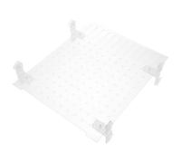 Happyyami Aquarium Separator Acrylique Transparent Diviseur Isolant pour Réservoirs De Poissons avec Ventouses pour Élever des Poissons Et Prévenir Les Conflits