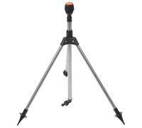 Happyyami Arroseur De Jardin Rotatif 360° à Trépied Rétractable, Système D’Irrigation Automatique pour Pelouse Et Arbres, Tuyau Adaptable, Arrosage Extérieur Polyvalent Et Précis