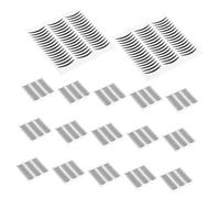 Happyyami Autocollants Eye-liner Noir 20 Pièces Pour Double Paupière Papier Adhésif Temporaire Maquillage Des Yeux Et Filles Look Charbonneux Pratique Pour Fêtes Et Quotidien