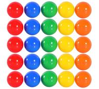 Happyyami Balles De Loterie Tombola 50Pcs Petites Balles De Tombola Vides Colorées Balles De Pong en Plastique Ouvrable Boule Porte-Bonheur pour Le Jeu De Bingo Bar Articles De Fête
