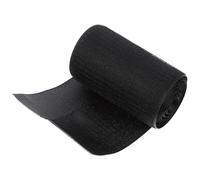 Happyyami Bande de Serrage pour Câble en Polyester Noir, Protège-câble pour Gestion et Rangement des Câbles sous Bureau en Bureau et Salle de Conférence