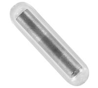 Happyyami Barre D'agitation Magnétique Solide Design Polyvalent en Verre et Ptfe Argenté 8x32mm pour Mélangeur Magnétique de Laboratoire Réutilisable