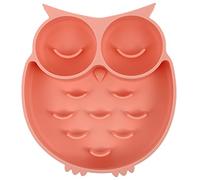 Happyyami Bol Silicone pour Animaux De Compagnie Gamelle Anti-Renversement avec Ventouse pour Repas Lent Et Sain Bol Multifonction pour Chiens Et Chats Prévention De Indigestion Obésité