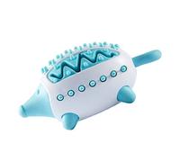 Happyyami Boule De Nourriture Manquante pour Chien Balle à Disque pour Chien Jouets pour Chiens Qui Couinent à Mâcher pour Chien Couineurs Balles pour Chiens Grincer Chiot Sky-Blue
