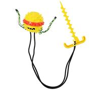 Happyyami Boule de Traction des Dents pour Chien interactif pour Chien Jeu de Chien pouffer de Rire Dog Toys Jouets pour Animaux de Compagnie à mâcher Plastique Yellow