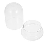 Happyyami Bouteille en Verre Mousse Petit Vase Boire Pot De L'écosystème Propager Végétal Pot De Terrarium Fermé D'affichage Usine Cloche Cloche Air Un Verre Transparent