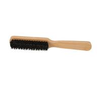 Happyyami Brosse à Barbe Brosse à Poils De Barbe Brosse à Épousseter En Poils Brosse à Cheveux Pour Hommes Brosse à Cheveux De Voyage Peigne à Barbe Blaireau Cheveux Hérissés Light Brown