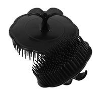 Happyyami Brosse scalp massager 2 pcs en PP légère pour soin capillaire et massage relaxant à domicile, brosse en plastique noir