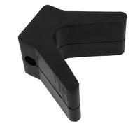Happyyami Butée d'arc de Remorque Bateau en Caoutchouc Noir V Style, Design Léger et Stabilité Renforcée, Accessoire pour Kayaks et Bateaux