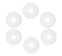 Happyyami Cache-rayons Vélo 6pcs en Plastique Abs, Protection Avancée Poussière et Eau, Robuste pour Maintenance et Réparation DIY de Volant Moteur