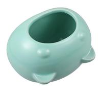 Happyyami Cachette en Céramique pour Hamster et Cochon d'Inde sans Odeur, Facile à Nettoyer, Maison Petite et Confortable de Dessin Animé pour Cage d'animaux