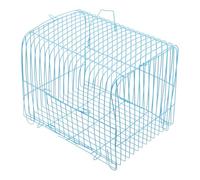 Happyyami Cage de Transport Cage Portable Voyage en Fil d'acier pour Petits Oiseaux Intérieur Spacieux et Ventilation des Perroquets