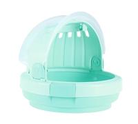 Happyyami Cage De Transport Portable pour Hamster Boîte Aéré avec Bouteille Eau Design Et Spacieux Accessoires Inclus pour Animaux Domestiques