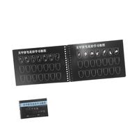 Happyyami Cahier D'exercices de Manucure pour Débutants, Feuille D'entraînement pour Ongles en Papier, Portable, pour Pratiquer le Nail Art et Apprendre les Techniques